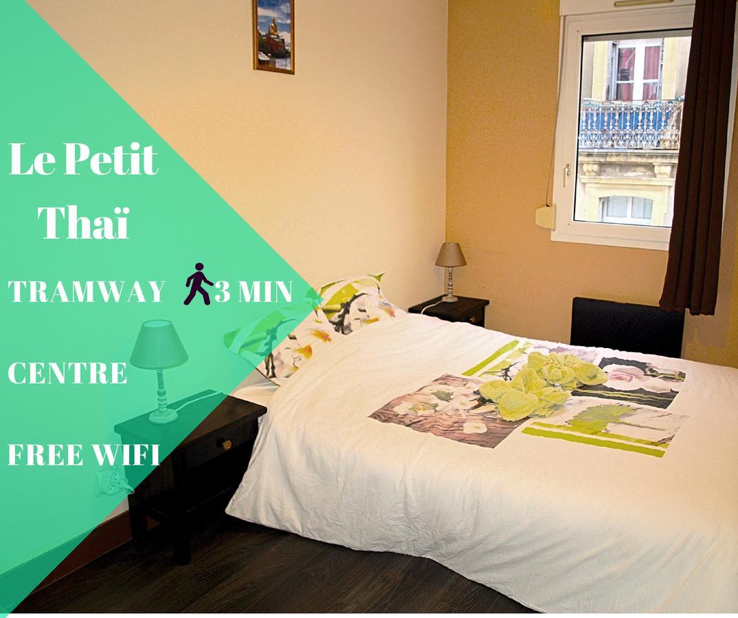 Au Petit Thai - T2 Avec Balcon - Montpellier Centre Apartment Exterior photo